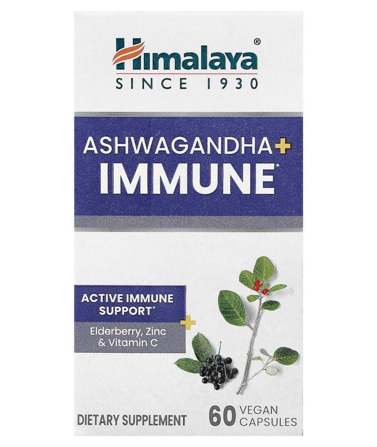 Ashwagandha + Immune  60 Vegan Capsules