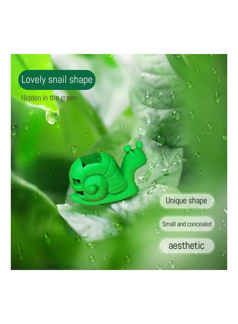 SYOSI 50 قطعة مشابك نباتية لنباتات التسلق، مشابك نباتية لاصقة ذاتياً، مشابك تثبيت نباتات التسلق، مشابك تثبيت الجدران للنباتات لتدريب الكروم والنباتات الزاحفة، دعم النباتات المتسلقة في البستنة الرأسية - Image 4