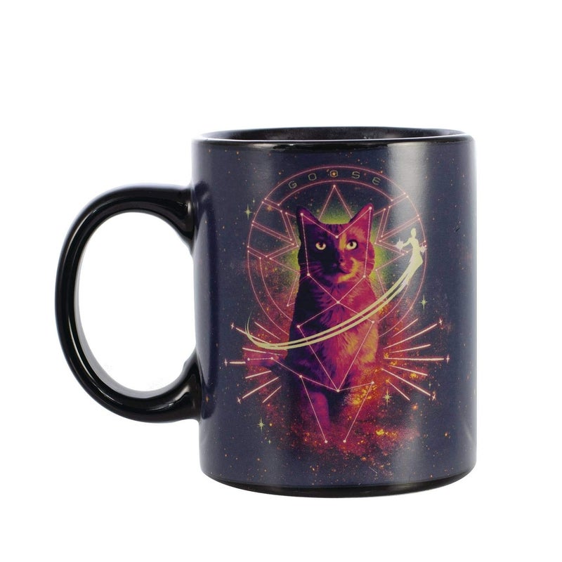 Marvel Captain Marvel Heat Reveal Goose Cat 11oz Ceramic Mug - Image 1