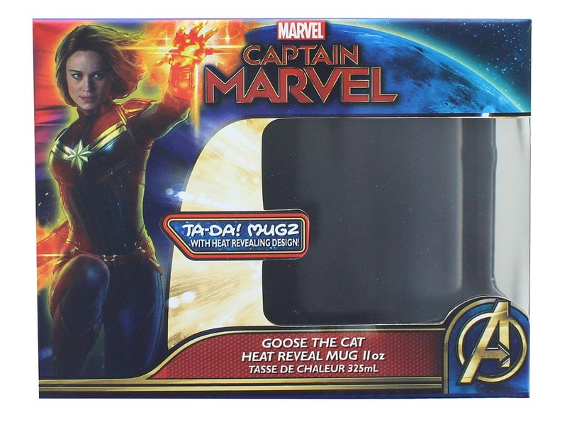 Marvel Captain Marvel Heat Reveal Goose Cat 11oz Ceramic Mug - Image 2