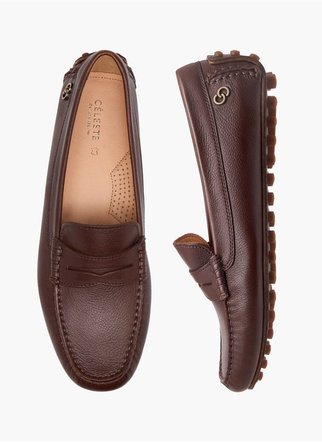 Celeste Women's Cutout Detail Slip-On Loafers  - Image 1