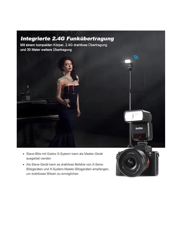 Godox Godox TT350F Speedlite Camera Flash for Fujifilm 2.4G Wireless X System  - Image 2