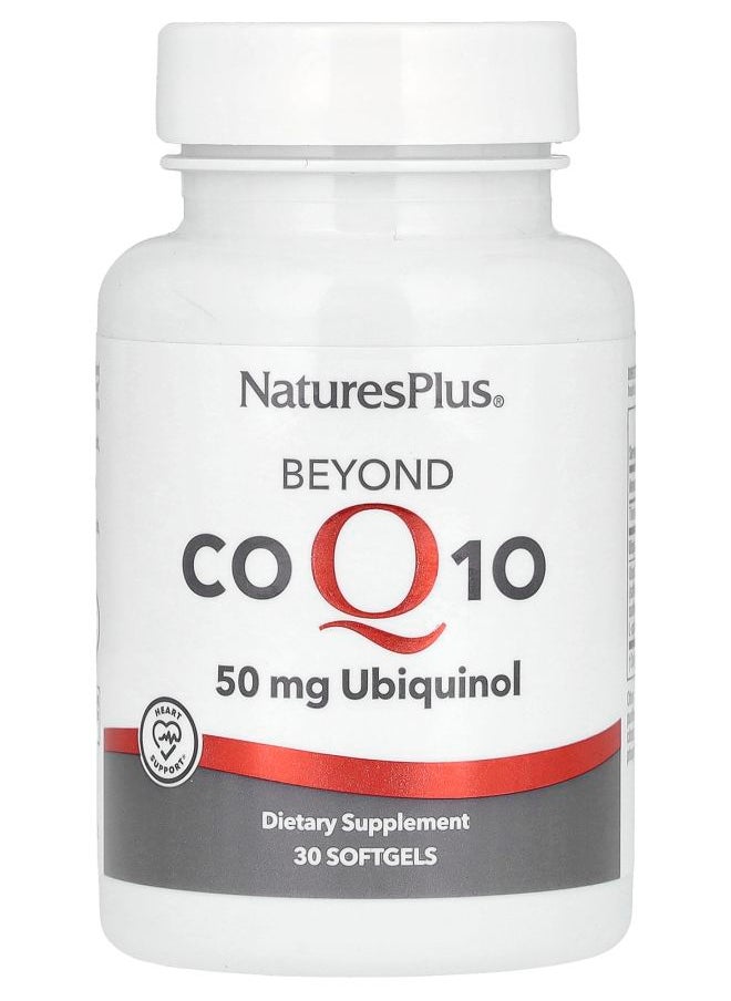 NaturesPlus - Beyond CoQ10 50 mg 30 Softgels - Image 1
