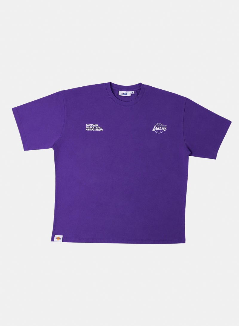 NBA Lakers Base Line T-Shirt - Image 1