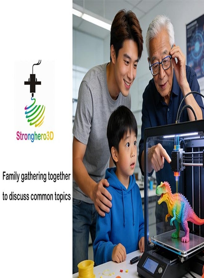 Stronghero3D خيوط طابعة ثلاثية الأبعاد Stronghero3D PLA، قطر 1.75 مم، لون أسود وردي، خيوط متعددة الألوان، دقة +/- 0.05 مم، الوزن الصافي 1 كجم (2.2 رطل) - Image 4