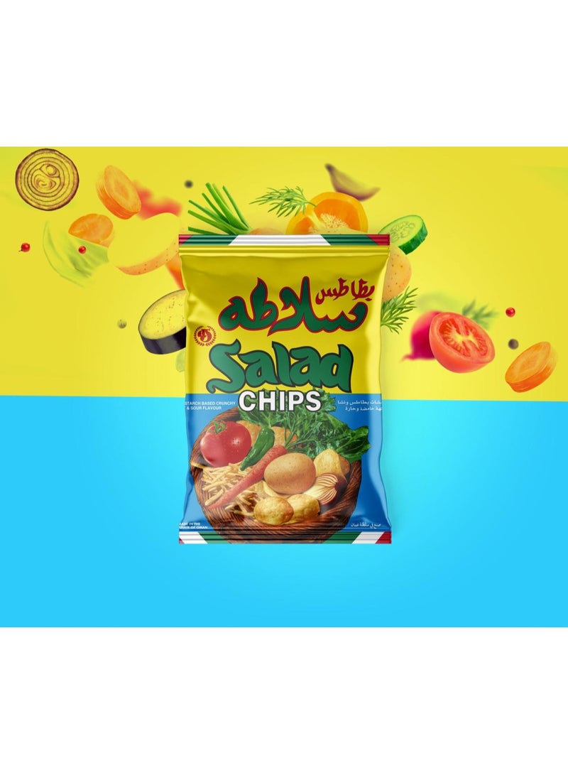 Salad OMAN CHIPS SALAD 15GMS X 50 PC WHOLESALE CARTON - Image 2