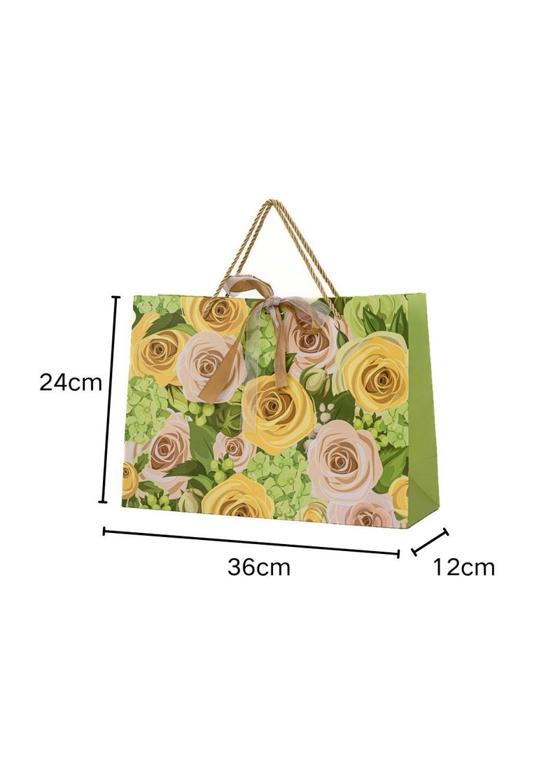 Via Saffi Gift Bags 20 Piece Set - 36x12x24cm Premium Party Favor Bags for Birthday, Wedding,Holidays - Bulk Gift Packaging with Handles＆Ribbon,Kraft Gift Bags - Image 2