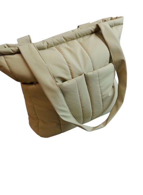 Handbag Pump Style with 2 Pockets & Single Zipper