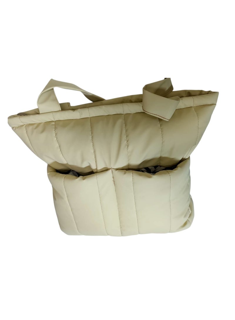 Handbag Pump Style with 2 Pockets & Single Zipper - Image 3