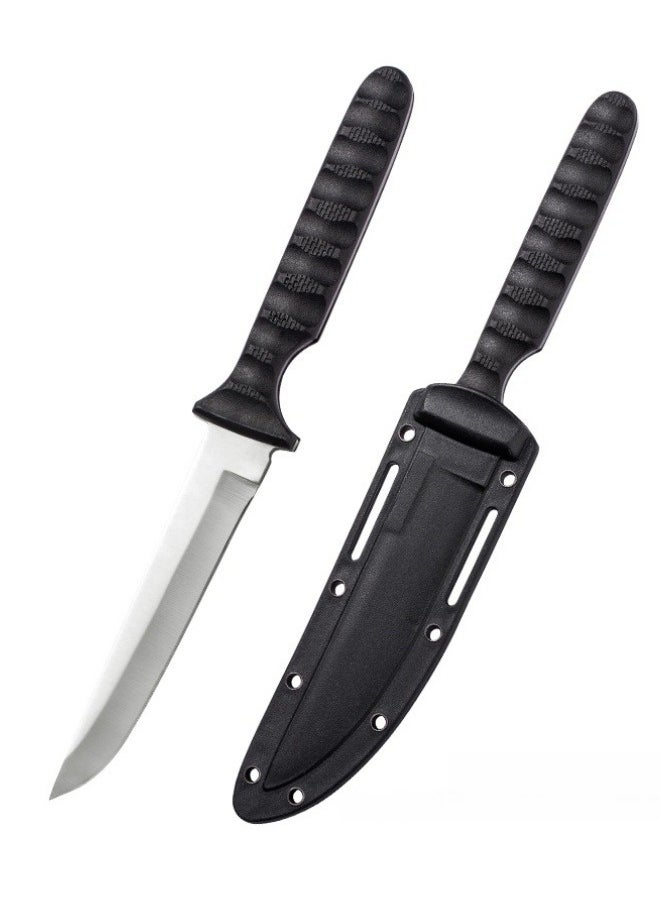 Browning - Knife Outdoor Knife Portable Outdoor Straight Knife Outdoor Knife Secondary Edge ABS Handle - Black - Image 1