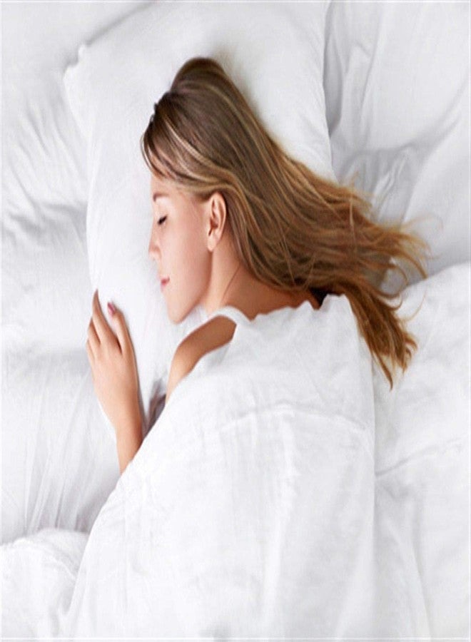 MoonRest 24x24 Inch Synthetic Down Alternative Square Pillow Insert Form Stuffer for Sofa Shams, Decorative Throw Pillow, Cushion and Bed Pillow Stuffing - Hypoallergenic 24“X 24” - Image 4