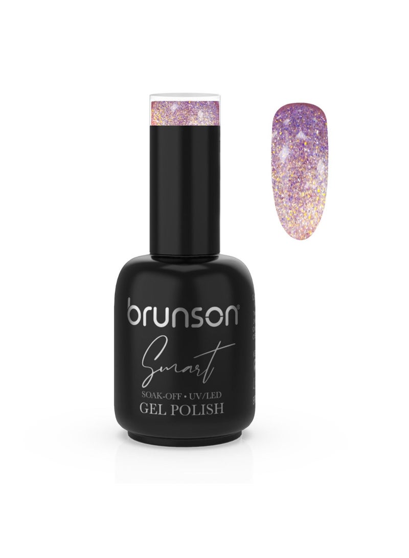 brunson طلاء أظافر جل ذكي طلاء أظافر جل UV/LED طلاء أظافر جل قابل للنقع طلاء أظافر جل لامع للغاية جل مانيكير BSN880