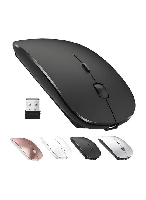 Rechargeable Wireless Bluetooth Mouse for MacBook, Laptop, PC, iPad Pro