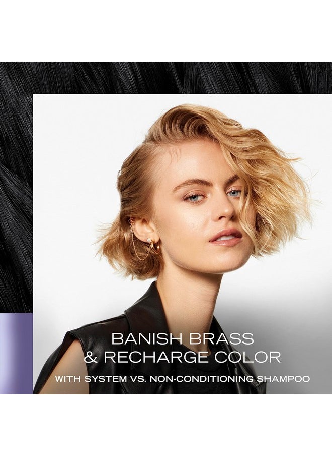 TRESemmé - Tresemme Shampoo And Conditioner Set Purple Shampoo For Blonde Hair Blonde Shampoo And Conditioner Blonde & Silver Hair Care 28 Fl Oz (2 Piece Set) - Image 1