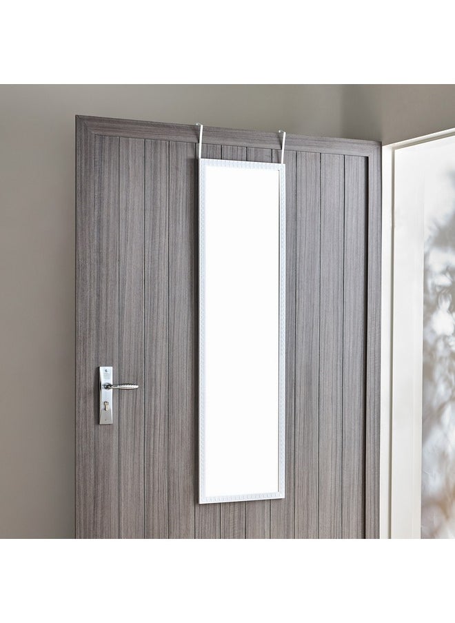 Home Box Brecklyn Over the Door Mirror with Hook 34 x 124 x 1.2 cm  - Image 1