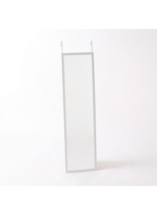 Home Box - Brecklyn Over the Door Mirror with Hook 34 x 124 x 1.2 cm - Image 1