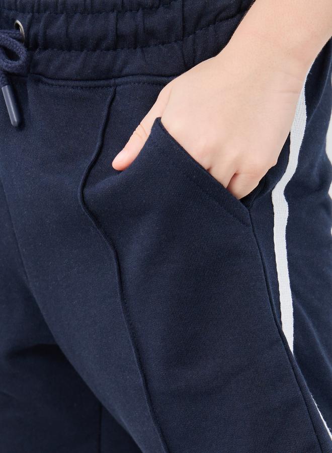 Styli Styli Side Stripe Shorts with Pintuck Detail  - Image 3