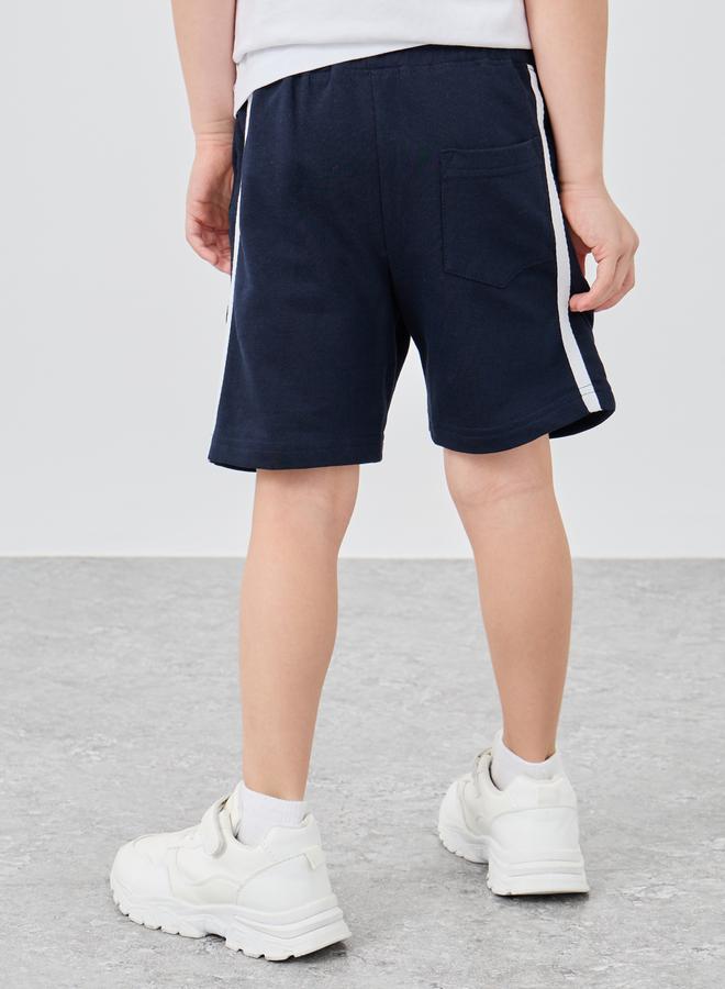 Styli Styli Side Stripe Shorts with Pintuck Detail  - Image 4