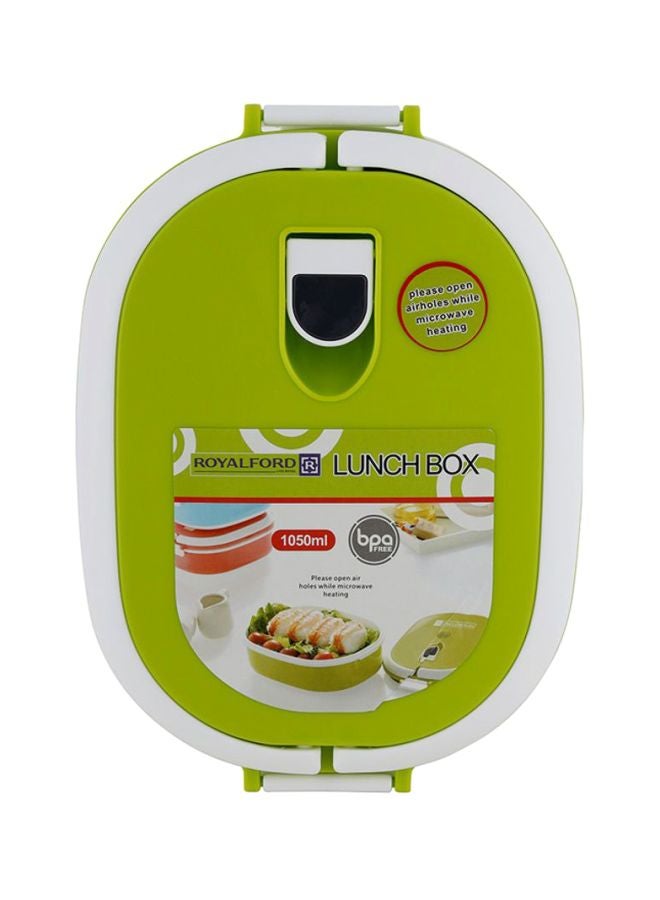 Royalford 1050Ml Square Lunch Box  Bpa Free Multi Color Assorted Colour 1050ml - Image 3