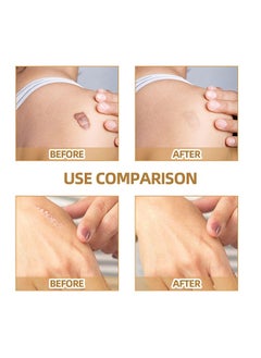 Jaysuing Tatto cover up, Ultra-Thin Flaw Concealer Sticker Patch Skin Concealing Tape, Thin tattoo cover up tape for unisex, Tattoo Cover Up Makeup Waterproof for Covering Up Scars and Tattoo 10Pcs 60 patch  - Image 5