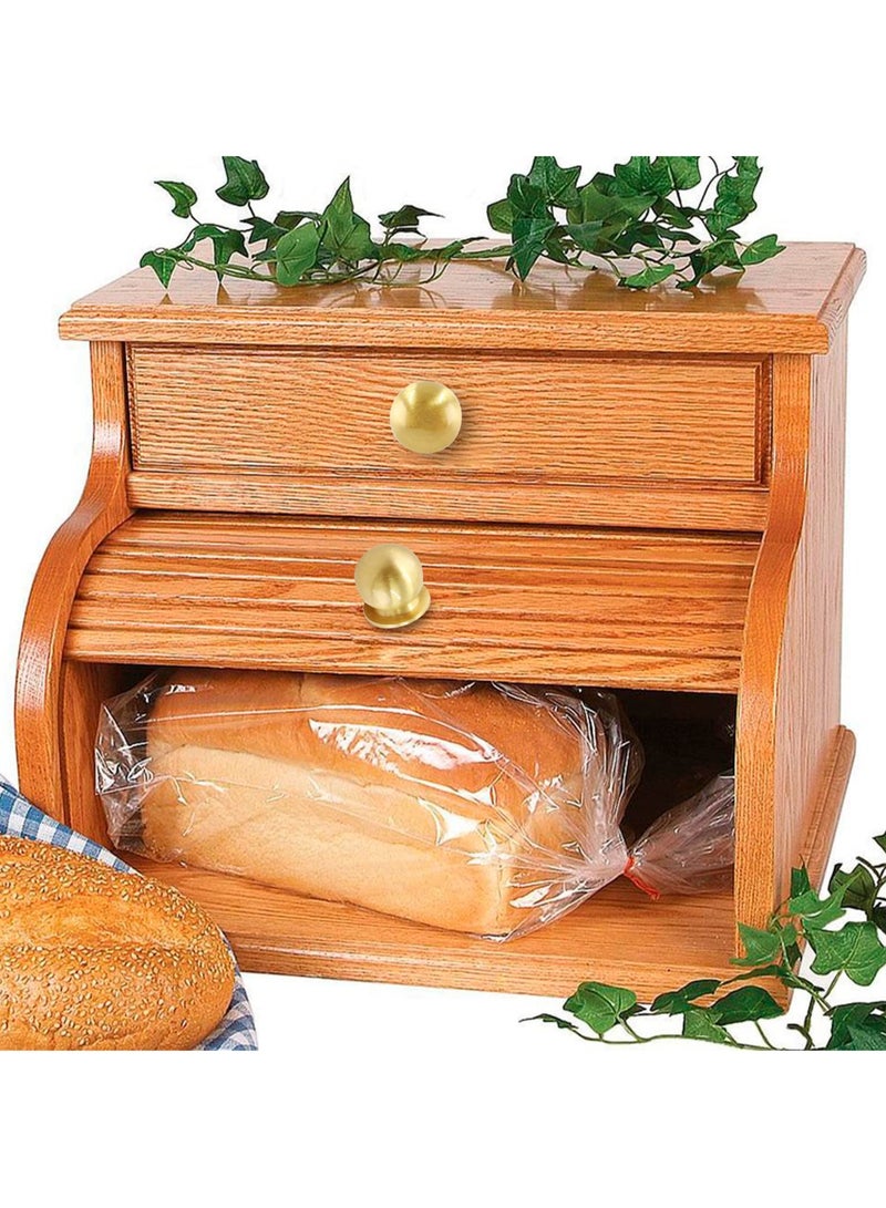 Excefore Solid Brass Cabinet Knobs Round Ball Gold Knobs for Dresser Drawer Modern Kitchen Hardware - Image 5