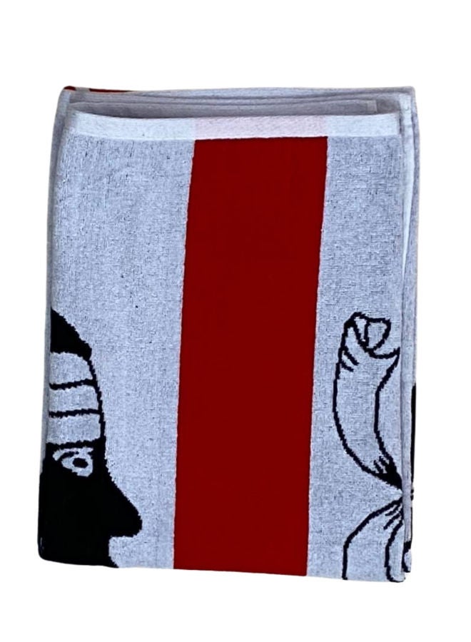 Toãlla beach towel,karate player , cotton100%,86*160cm - Image 2