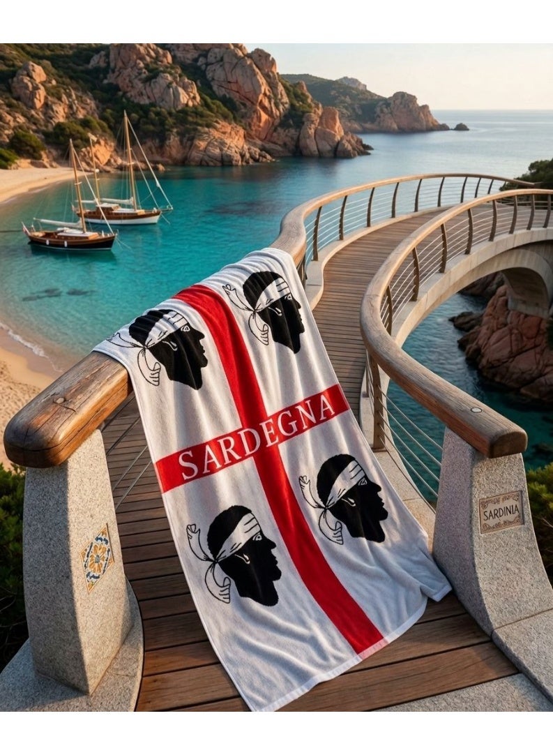 Toãlla beach towel,karate player , cotton100%,86*160cm - Image 1