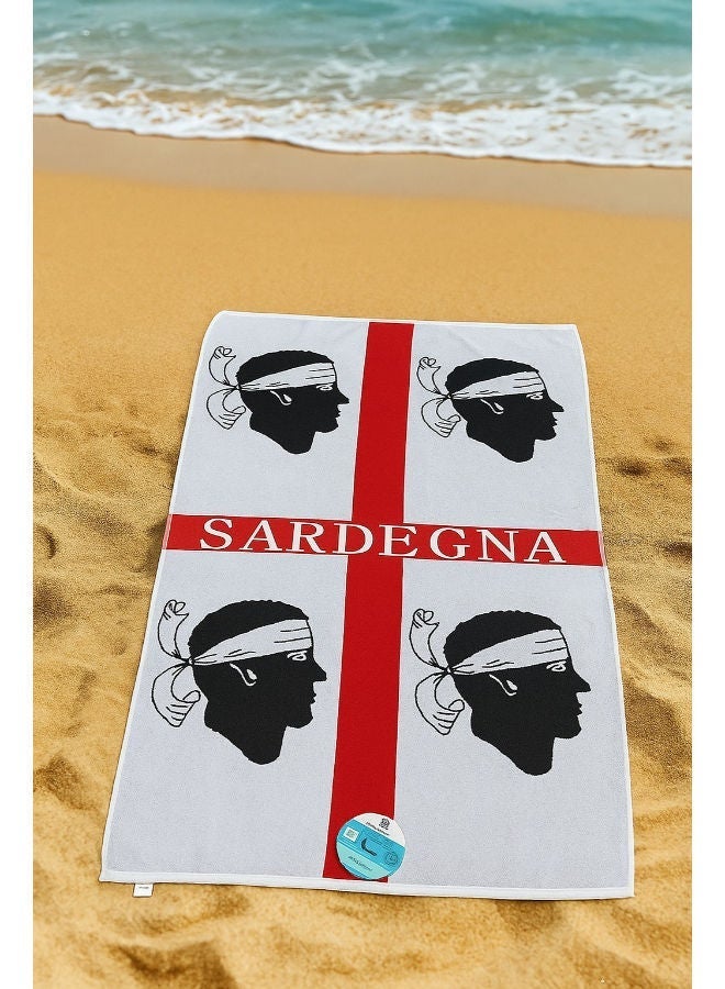 Toãlla beach towel,karate player , cotton100%,86*160cm - Image 3