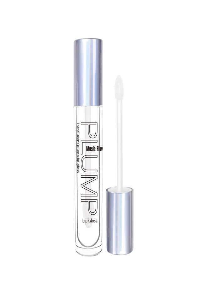 Music Flower Lip Plumper, Softer and Fuller Lips, Moisturizing Lip Care with Clear Gloss Formula - Image 1