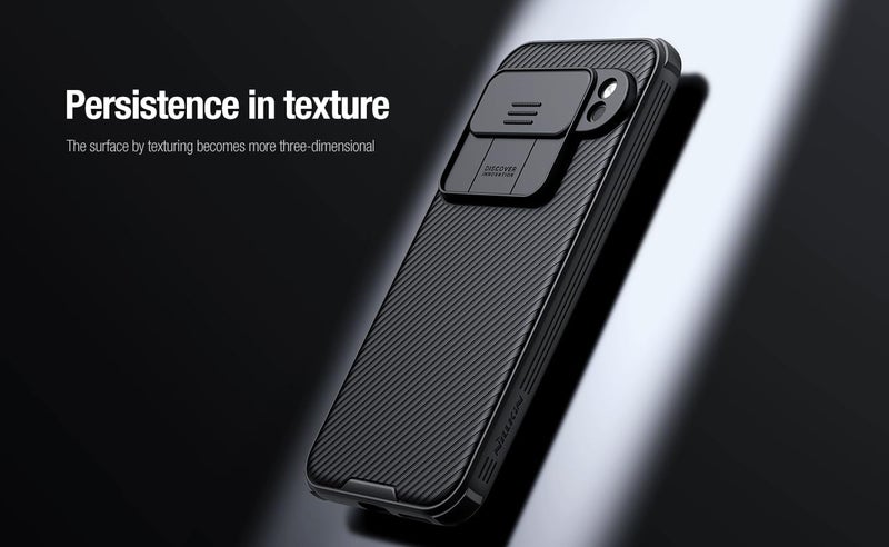 Beauenty For Google Pixel 9 Pro Xl Phone Case With Slide Camera Cover Slim Protective Cover Black - Image 3