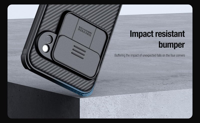 Beauenty For Google Pixel 9 Pro Xl Phone Case With Slide Camera Cover Slim Protective Cover Black - Image 5