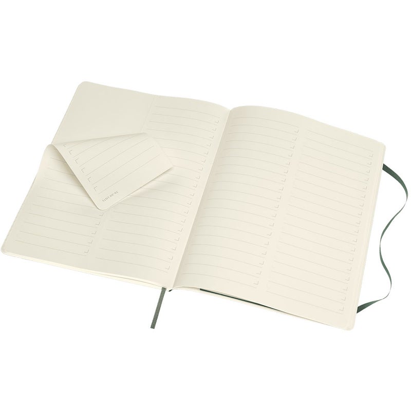 MOLESKINE Pro Notebook XL Size Forest Green Soft Cover Professional Series 192 Pages - Image 2