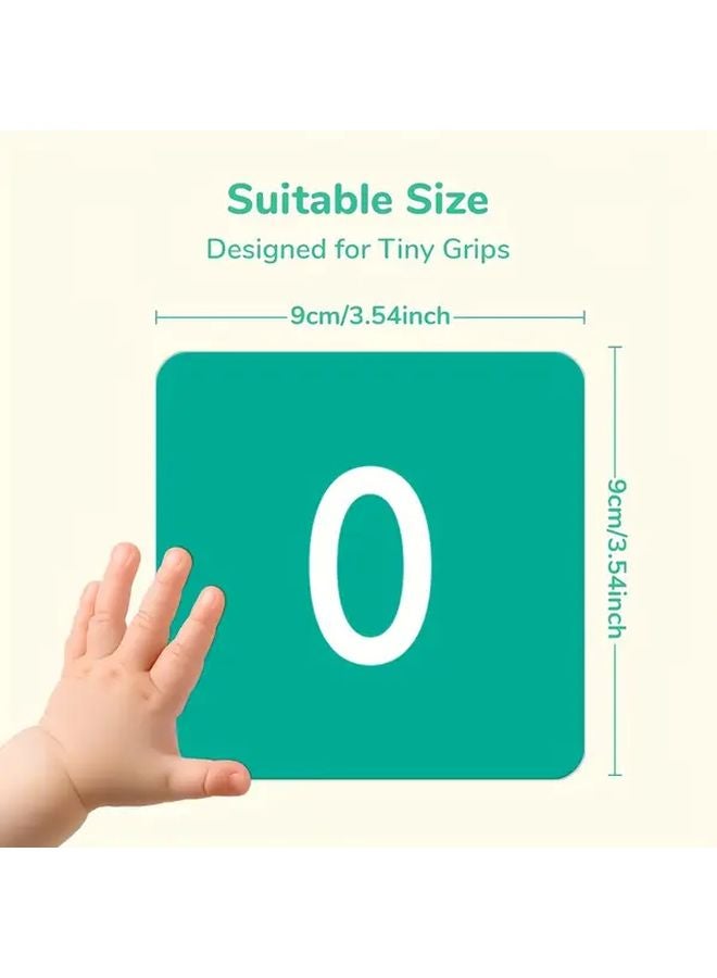 1 صندوق بطاقات تعلم الحروف الأبجدية والأرقام بطاقات تعليمية للأطفال هدايا - Image 4