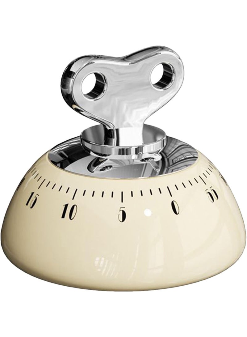 Sunspire Magnetic Rotary Timer, | Kitchen Timer with Loud Bell with Clockwork, 60 Minute Countdown Timer for Kitchen Cooking Teaching Practice Learning - Image 1