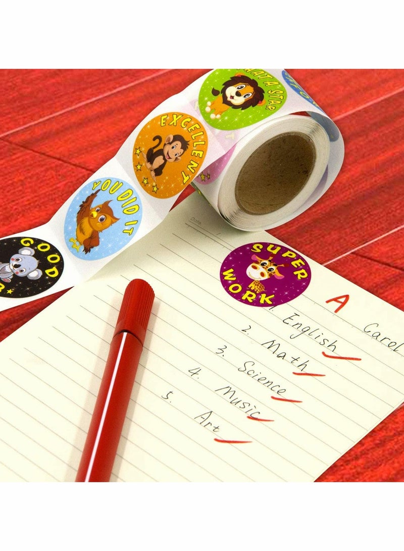 Excefore Animal Reward Stickers for Kids - Image 4