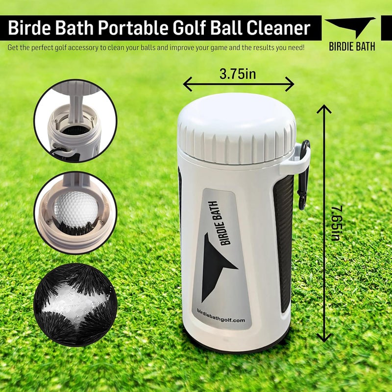 Birdie Bath Portable Golf Ball Cleaner - Ultimate Personal Golf Ball Washer - Image 3