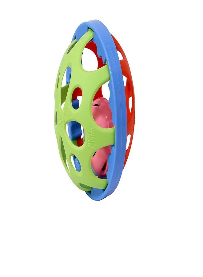 Velocious® Colorful Soft Ball Rattle Toy for Baby, Bath Toy Made in Safe Non-Toxic, Attractive Rattle for New Born Baby, Children Toy and Infant Products Activity Center, Multicolor - Image 2