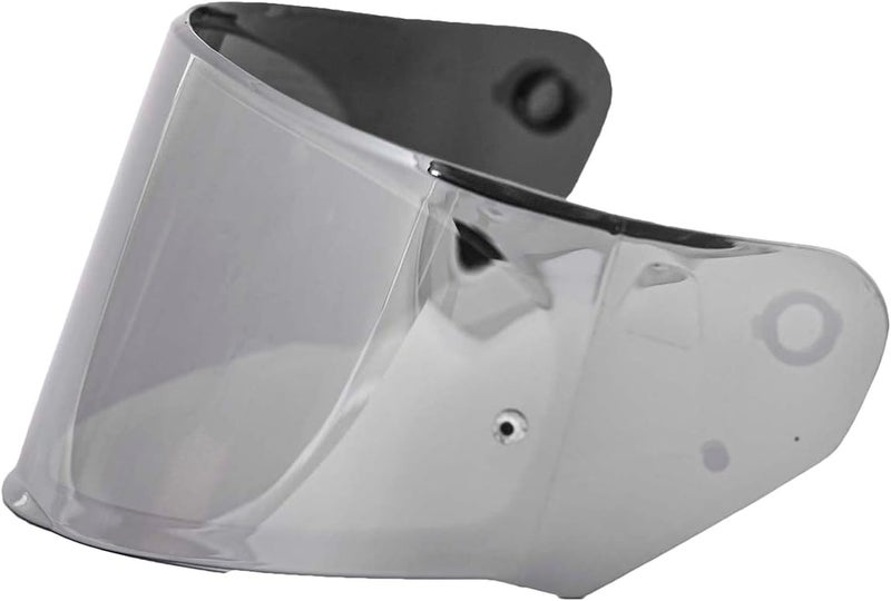 LS2 Assault/Rapid/Stream Pinlock Ready Face Shield - Silver Iridium - Image 1