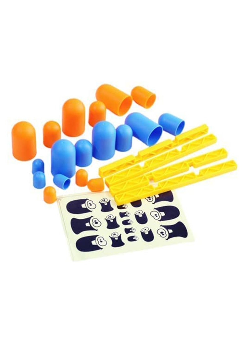 HaHaHai - Gobble Board Game, Tic Tac Toe Game, Children's Educational Educational Puzzle Game Toy Toys, Parent-child Early Education Family Interactive Board Game Classic 3d Board Game - Image 1