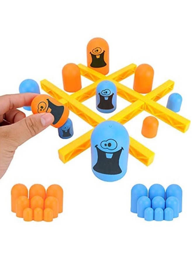 HaHaHai - Gobble Board Game, Tic Tac Toe Game, Children's Educational Educational Puzzle Game Toy Toys, Parent-child Early Education Family Interactive Board Game Classic 3d Board Game - Image 1