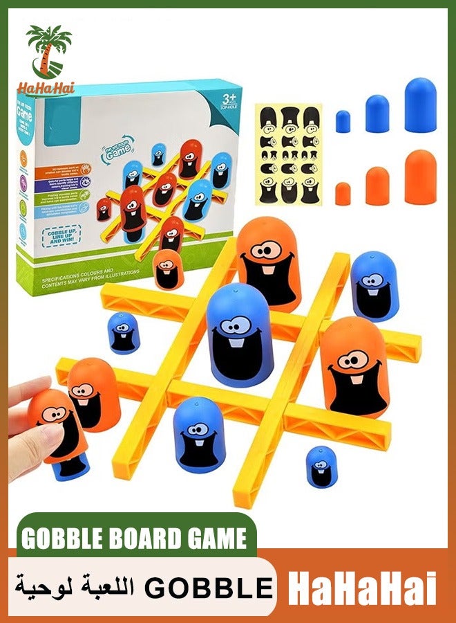HaHaHai Gobble Board Game – Big Eat Small 3D  Strategy Toy, Parent-Child Interactive Family Puzzle Game, Educational Board Game for Kids Boys & Girls, Early Learning Brain Training - Image 1
