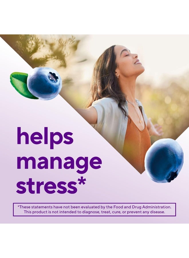 Vitafusion Ashwagandha Gummies – Clinically Shown Adaptogen Sensoril Ashwagandha 125mg Per Serving – Help Manage Stress – Chewable Gummy Vitamins – Alternative to Liquid Capsules Drops Powder, 60 Count - Image 3