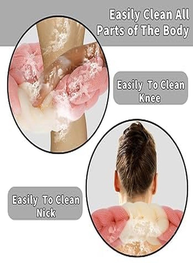 Fully Loofah For Bathing | Bath Shower Loofah Sponge Scrubber Exfoliate For Women and Men | Bathing Sponge | Body Wash Scrub For Bathing | Body Bath Scrubber For High Lather Cleansing Multicolor - Image 5