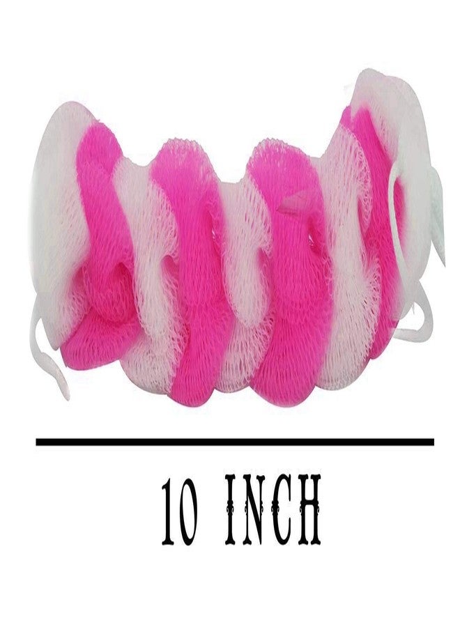 Fully Loofah For Bathing | Bath Shower Loofah Sponge Scrubber Exfoliate For Women and Men | Bathing Sponge | Body Wash Scrub For Bathing | Body Bath Scrubber For High Lather Cleansing Multicolor - Image 2