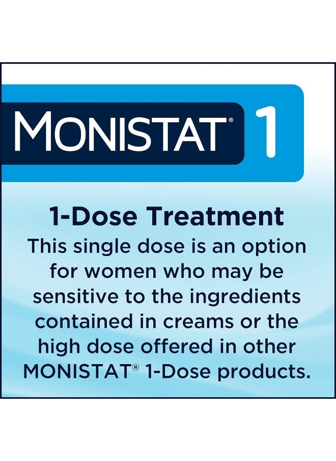 Monistat MONISTAT 1-Dose Yeast Infection Treatment For Women, 1 Prefilled Tioconazole Ointment Applicator  - Image 5