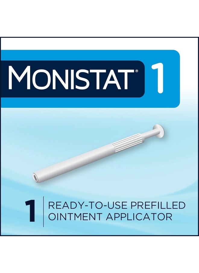 Monistat MONISTAT 1-Dose Yeast Infection Treatment For Women, 1 Prefilled Tioconazole Ointment Applicator  - Image 4