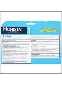 MONISTAT 1-Dose Yeast Infection Treatment For Women, 1 Prefilled Tioconazole Ointment Applicator - pzsku/Z92DFA9CB30D6D4EAA0C9Z/45/_/1740377637/012164df-e391-4ef8-be6e-b08a7296762b