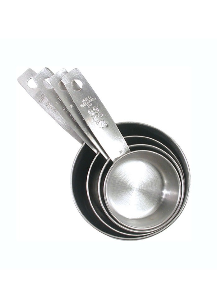 Precise Stainless Steel Measuring Cup Set - Image 2