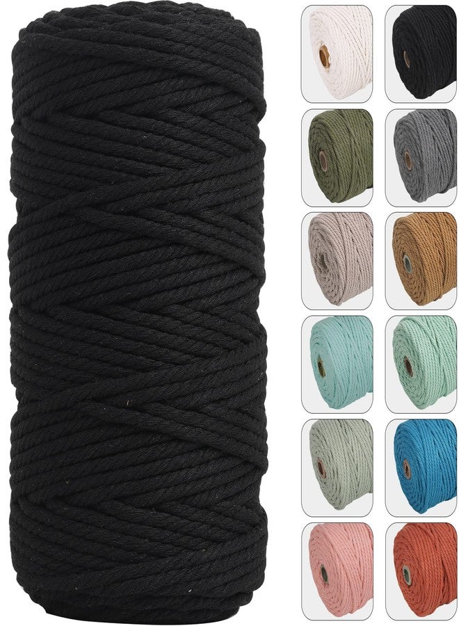 NOANTA 4mm 109yards Macrame Cord Light Tan Cotton Rope for Wall Hanging, Plant Hangers, Crafts, Knitting - Image 1