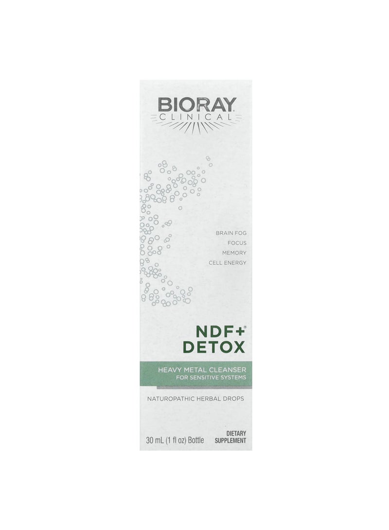 NDF+® Detox, Heavy Metal Cleanser, 1 fl oz (30 ml)